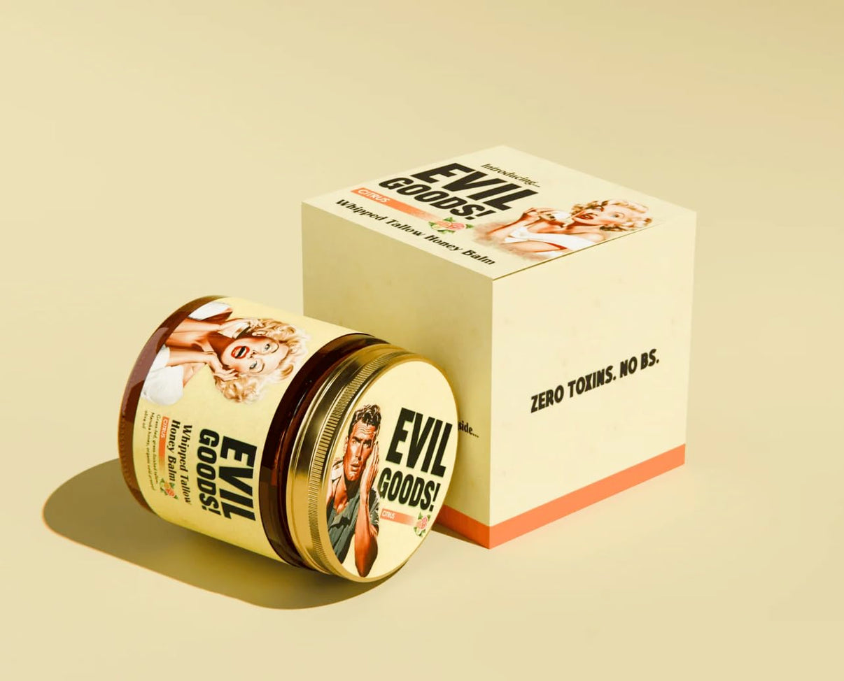 Whipped Beef Tallow and Honey Balm Moisturizer